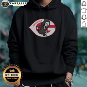 Alternative view of Good Runnin' Ghostface Cincinnati Reds T-Shirt