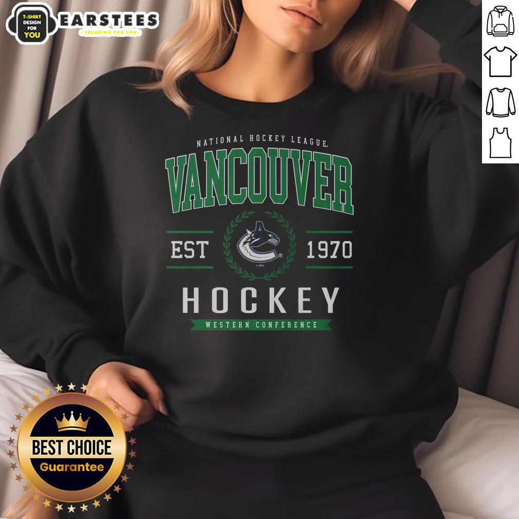 Good Vancouver Canucks Hockey Legacy Crest T-Shirt - Image 5