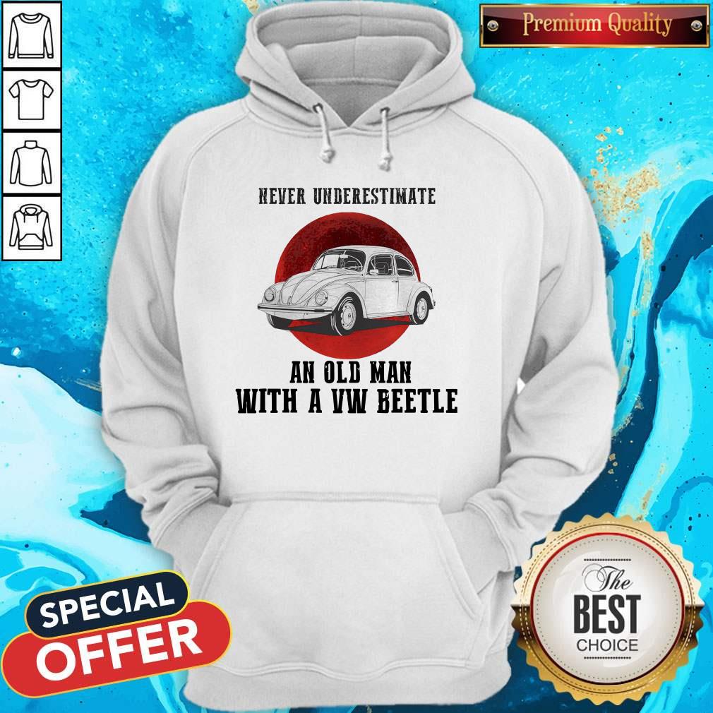 Never Underestimate An Old Man With A VW Beetle Shirt - Image 3