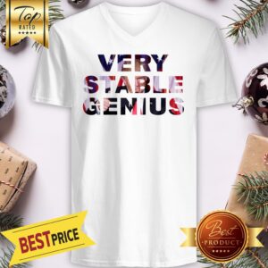 Alternative view of Donald Trump Very Stable Genius Shirt