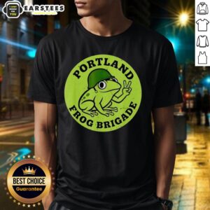 Nice Portland Frog Brigade Protest T-Shirt