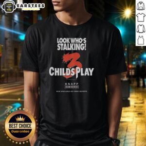 Official Chucky Child's Play 3 Look Who's Stalking Halloween Characters T-Shirt