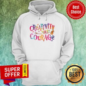 Alternative view of Creativity Takes Courage Color Shirt