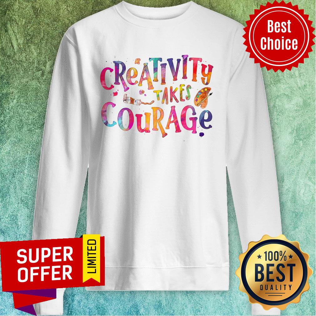 Creativity Takes Courage Color Shirt - Image 5