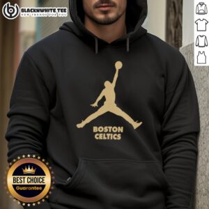 Alternative view of Nice Boston Celtics NBA Jordan Club Parody T-Shirt