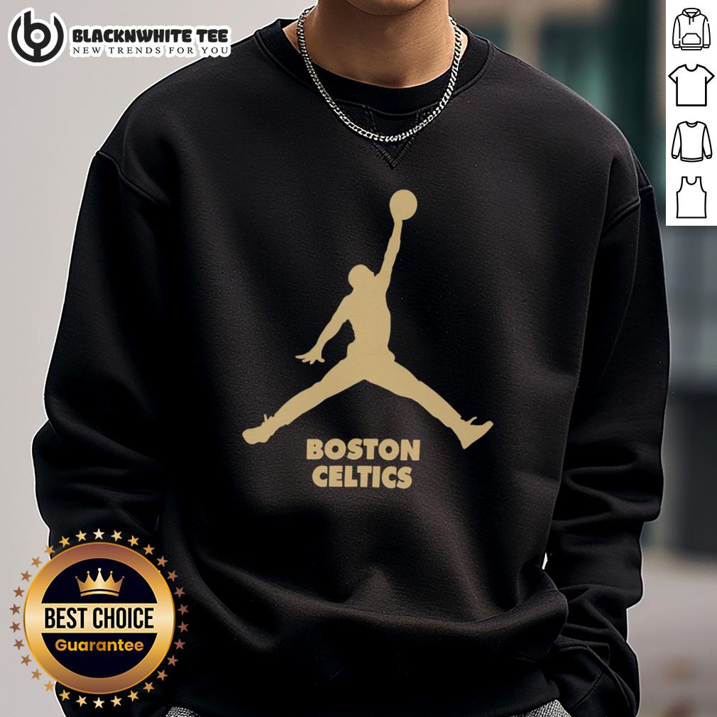 Nice Boston Celtics NBA Jordan Club Parody T-Shirt - Image 5