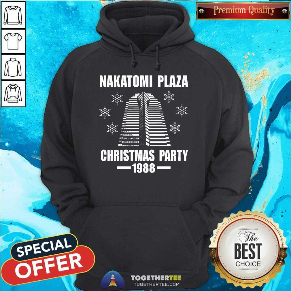 Hot Nakatomi Plaza Christmas Party 1988 T-Shirt - Image 5