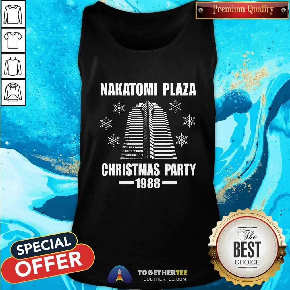 Hot Nakatomi Plaza Christmas Party 1988 T-Shirt - Image 3