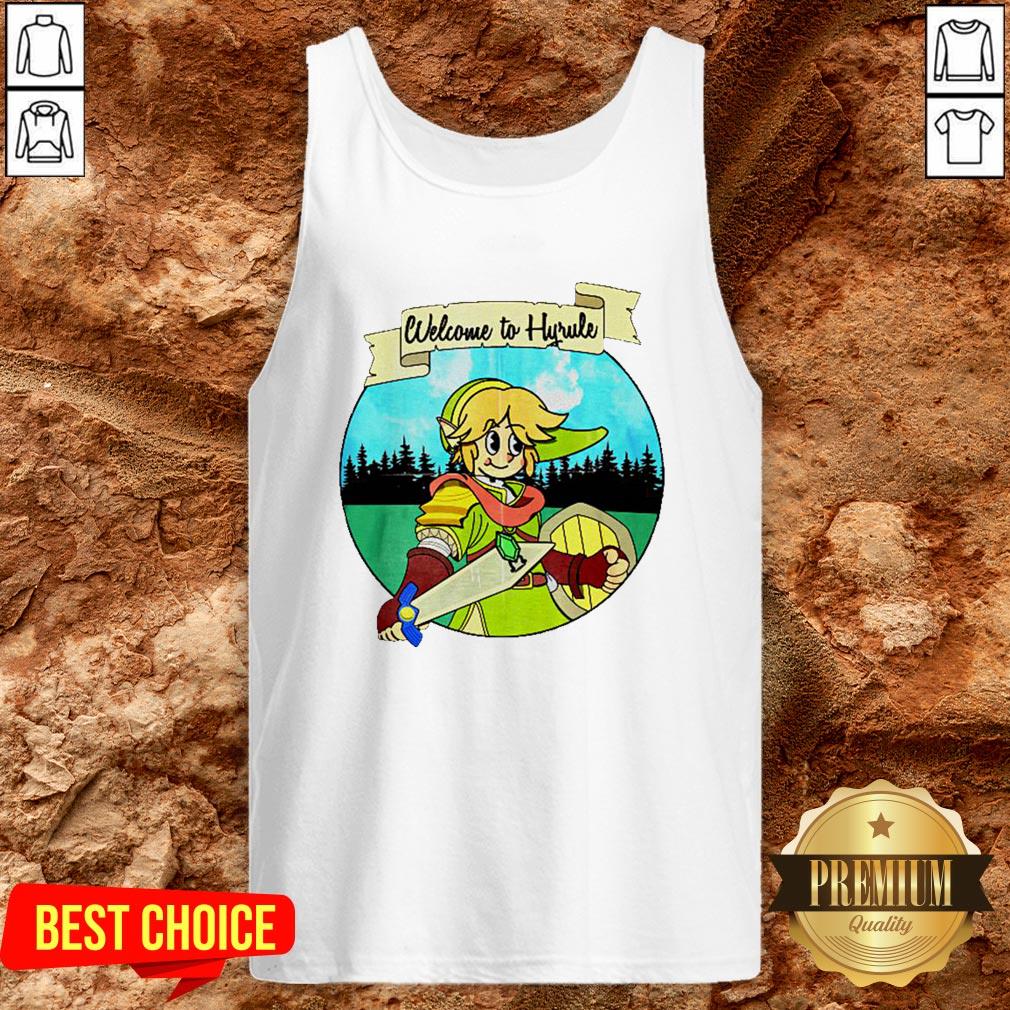 Top Welcome To Hyrule Cartoon Shirt - Image 3