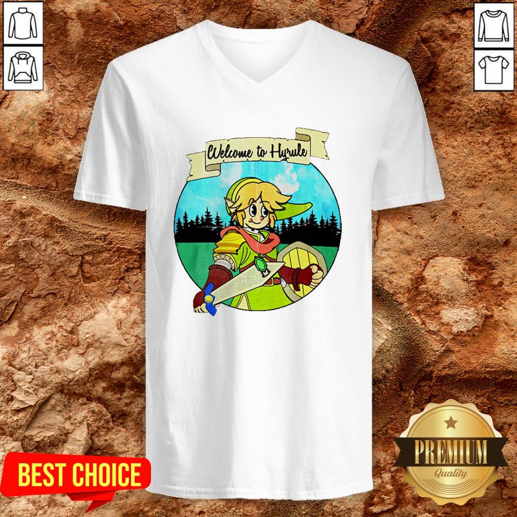 Top Welcome To Hyrule Cartoon Shirt - Image 2