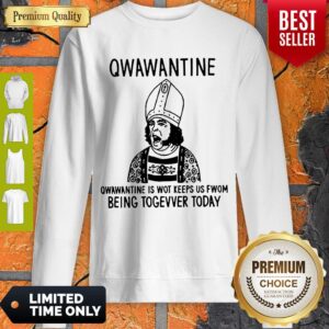 Alternative view of Marriage Quarantine Is Wot Keeps Us Fwom Being Togevver Today Shirt