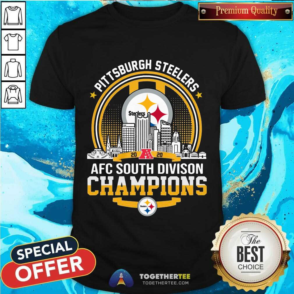 Perfect Pittsburgh Steelers 2020 Nfc South Division Champion Shirt
