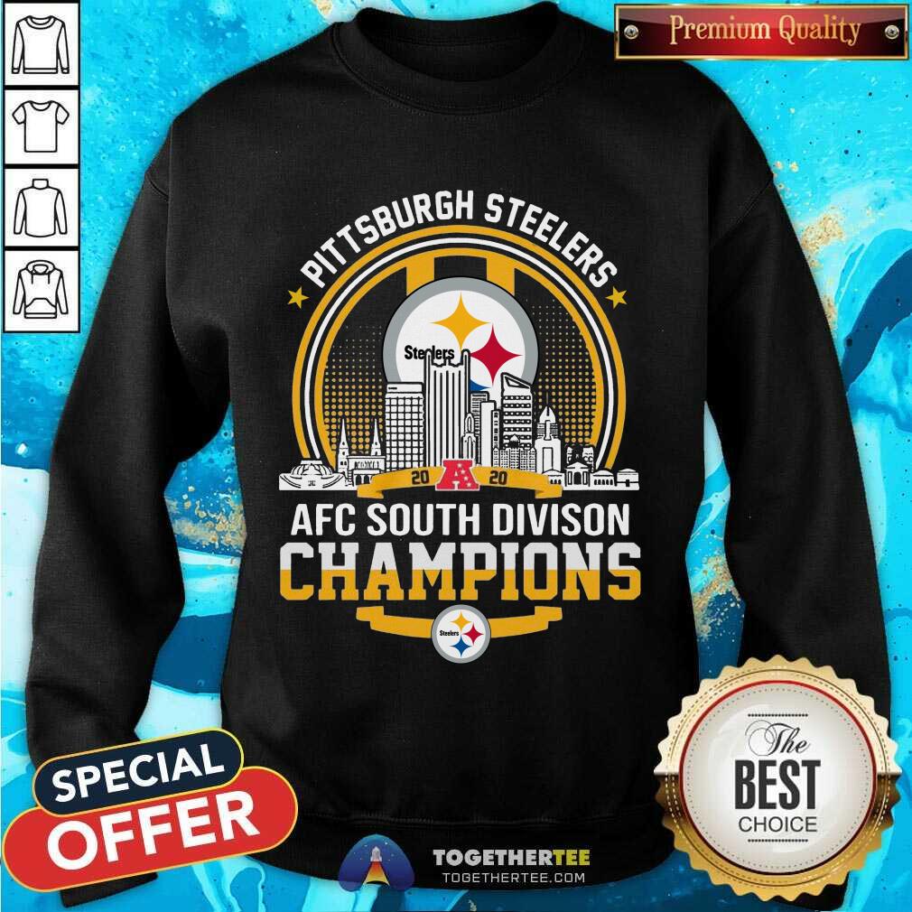 Perfect Pittsburgh Steelers 2020 Nfc South Division Champion Shirt - Image 4