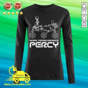 Alternative view of Funny Mars Perseverance Percy Nasa Shirt