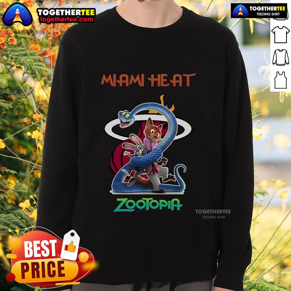 Premium Miami Heat Zootopia 2 T-Shirt - Image 4