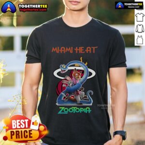 Premium Miami Heat Zootopia 2 T-Shirt