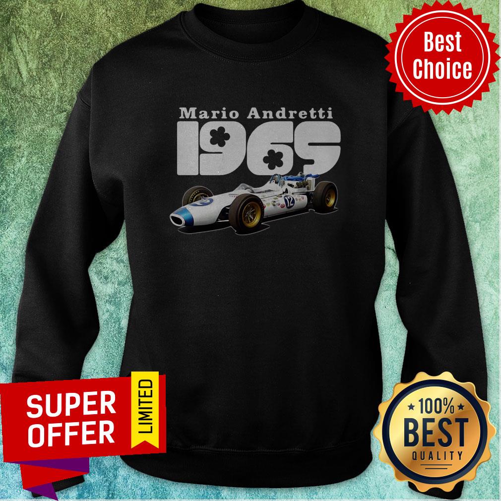 Awesome Mario Andretti 1969 Indy 500 Shirt - Image 4