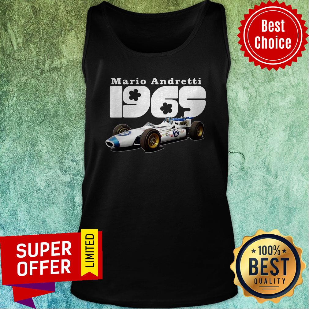 Awesome Mario Andretti 1969 Indy 500 Shirt - Image 3