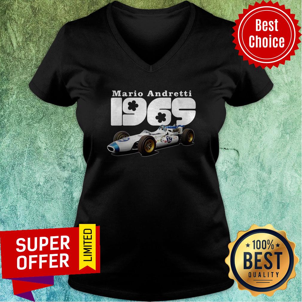 Awesome Mario Andretti 1969 Indy 500 Shirt - Image 2