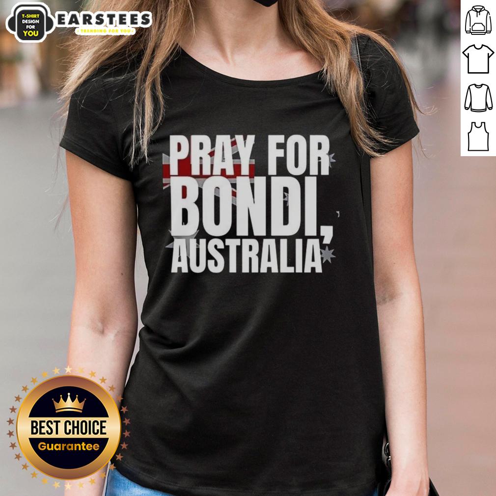 Awesome Pray For Bondi Australia Flag T-Shirt - Image 3