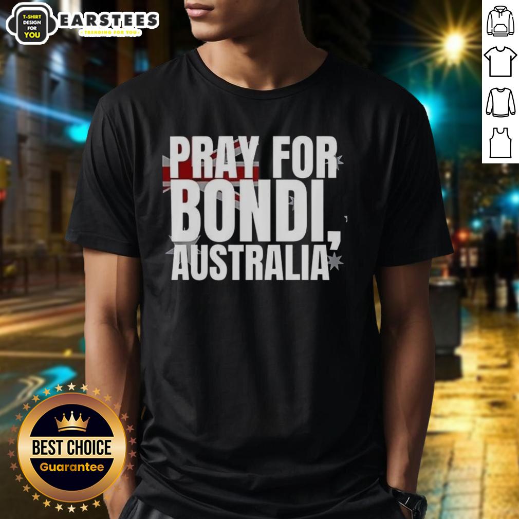 Awesome Pray For Bondi Australia Flag T-Shirt