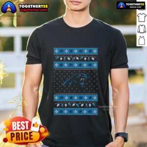 Top Carolina Panthers Holiday Christmas T-Shirt