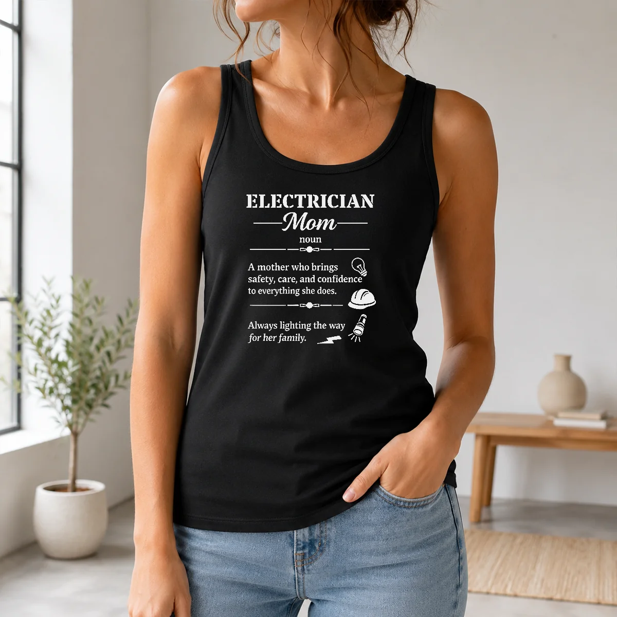 Good Original Electrician Mom Definition Shirt - Image 3