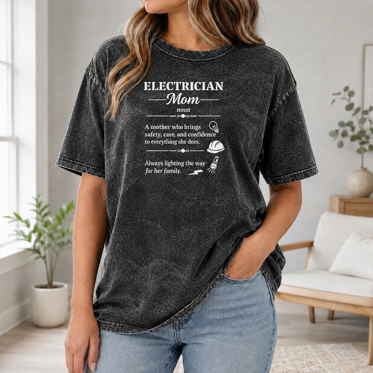 Good Original Electrician Mom Definition Shirt - Image 8