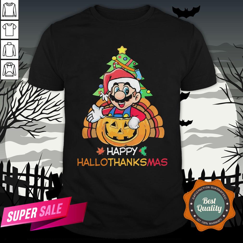 Mario Segale Happy Hallothanksmas Shirt