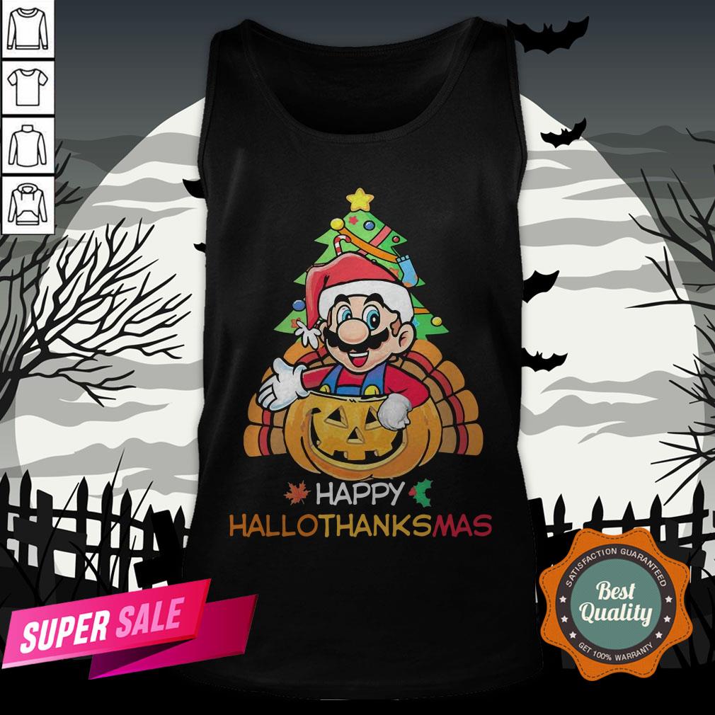Mario Segale Happy Hallothanksmas Shirt - Image 3