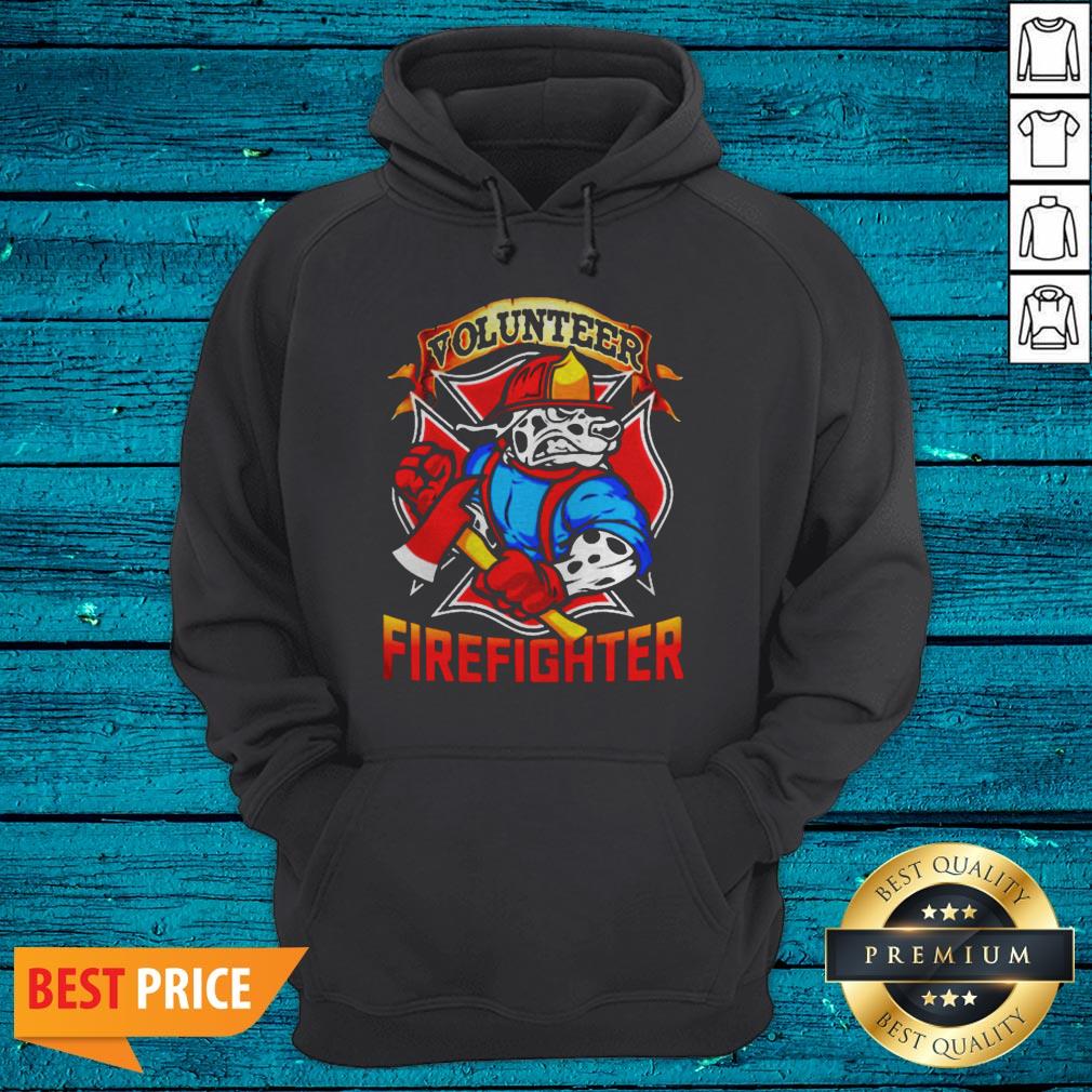 Nice Volunteer Firefighter Shirt - Image 3