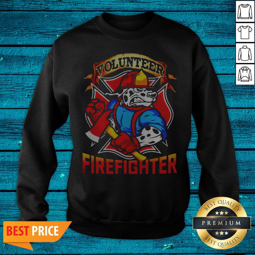 Nice Volunteer Firefighter Shirt - Image 2