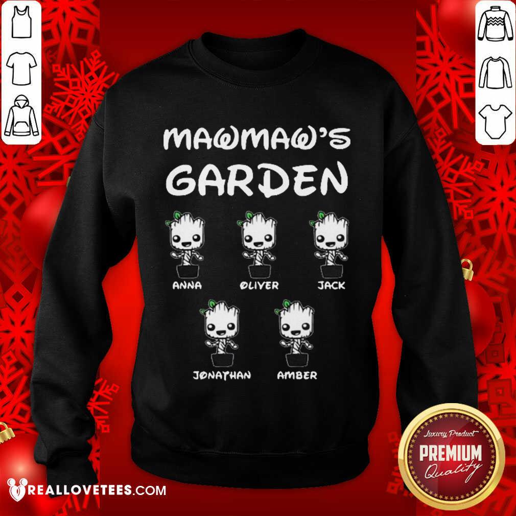 Good Like Mawmaw’s Garden Groot Anna Oliver Jack Jonathan Amber Shirt - Image 3