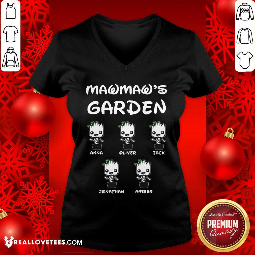 Good Like Mawmaw’s Garden Groot Anna Oliver Jack Jonathan Amber Shirt - Image 5
