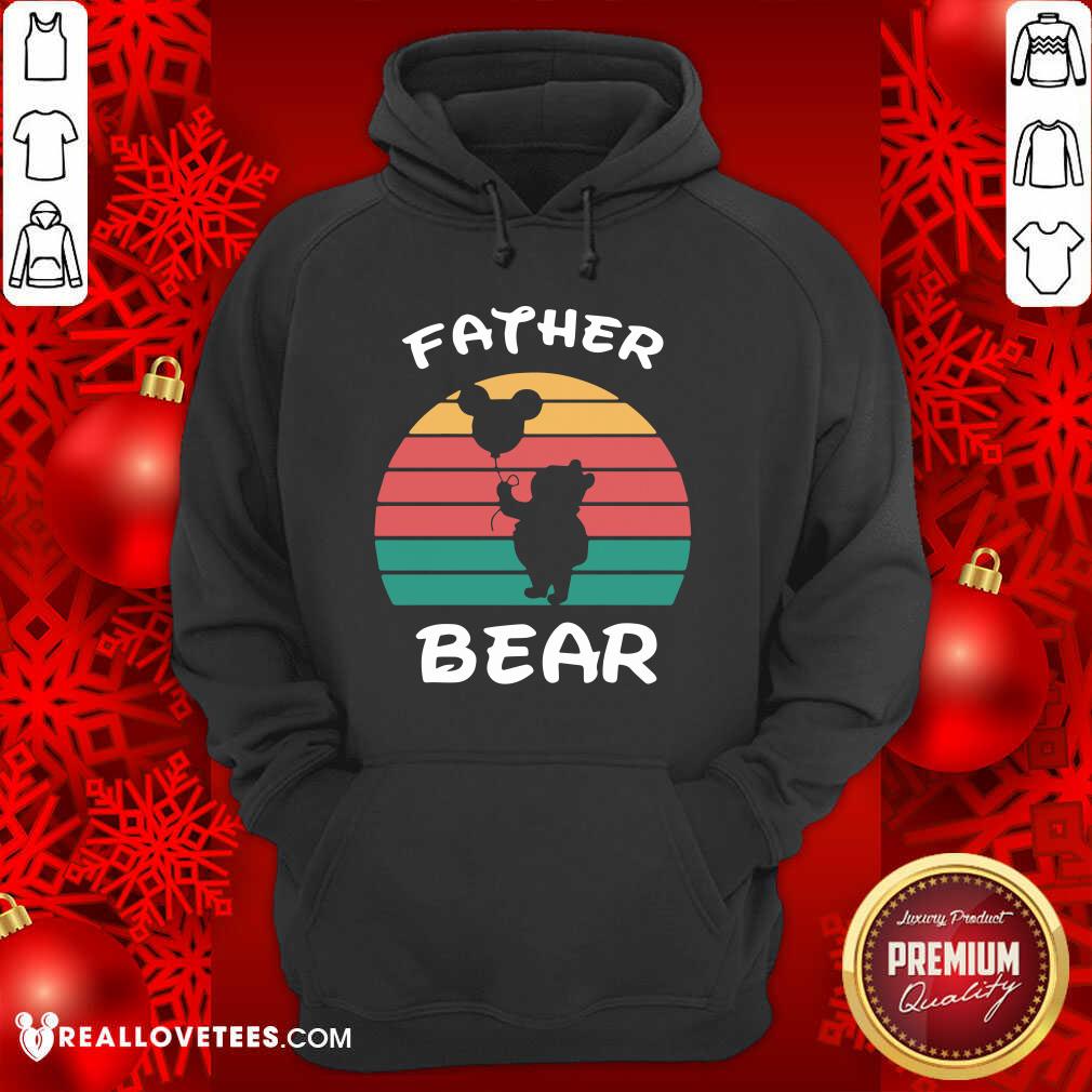 Pretty Father Bear Disney Vintage Retro Shirt - Image 4