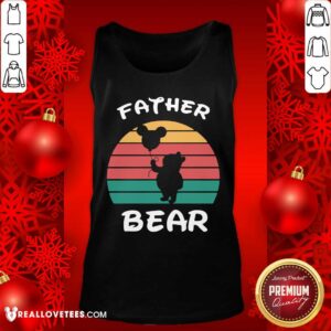 Alternative view of Pretty Father Bear Disney Vintage Retro Shirt