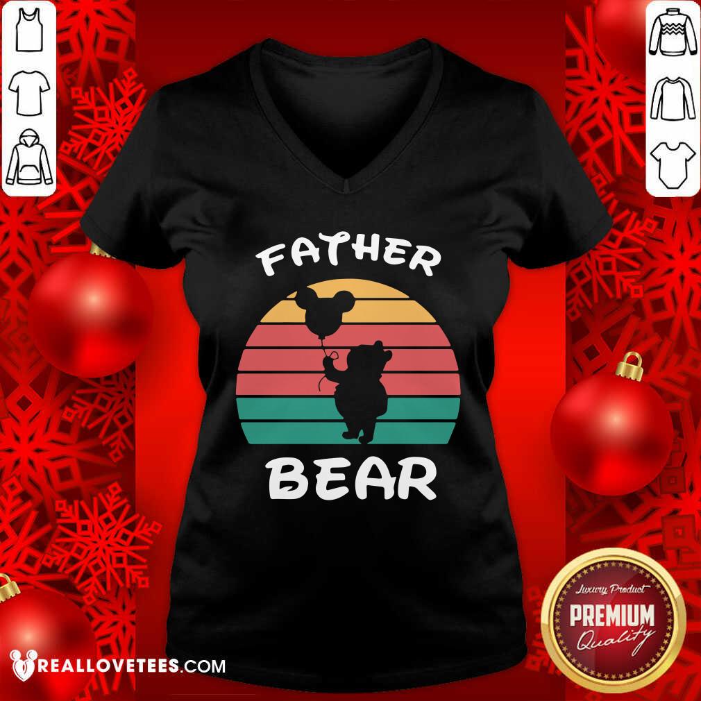 Pretty Father Bear Disney Vintage Retro Shirt - Image 5
