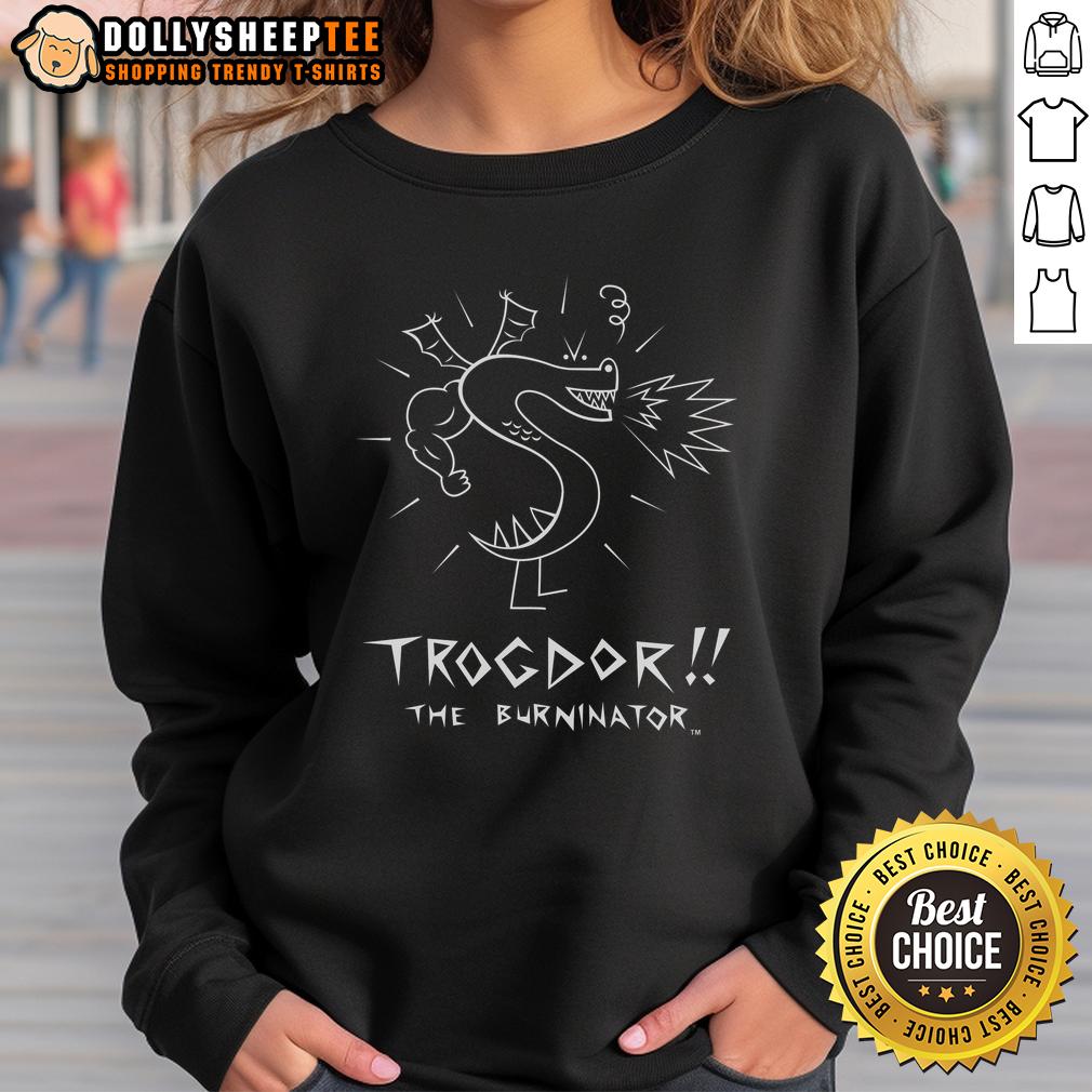 Top Homestar Runner Classic Trogdor T-Shirt - Image 5