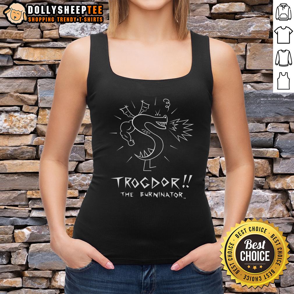 Top Homestar Runner Classic Trogdor T-Shirt - Image 4