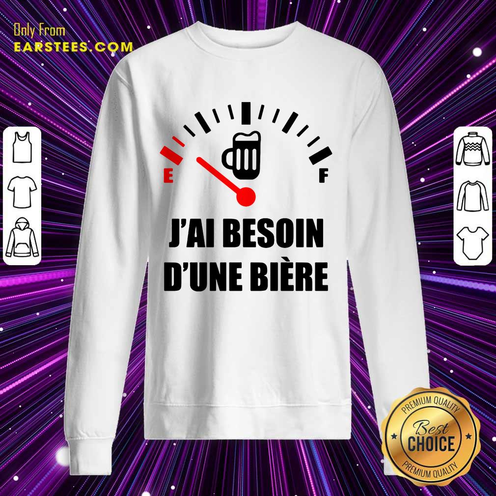 Premium J'Ai Besoin D'Une Bière Shirt - Image 3