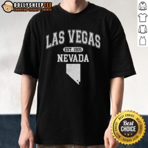 Top Las Vegas Nevada Est 1905 Varsity T-Shirt