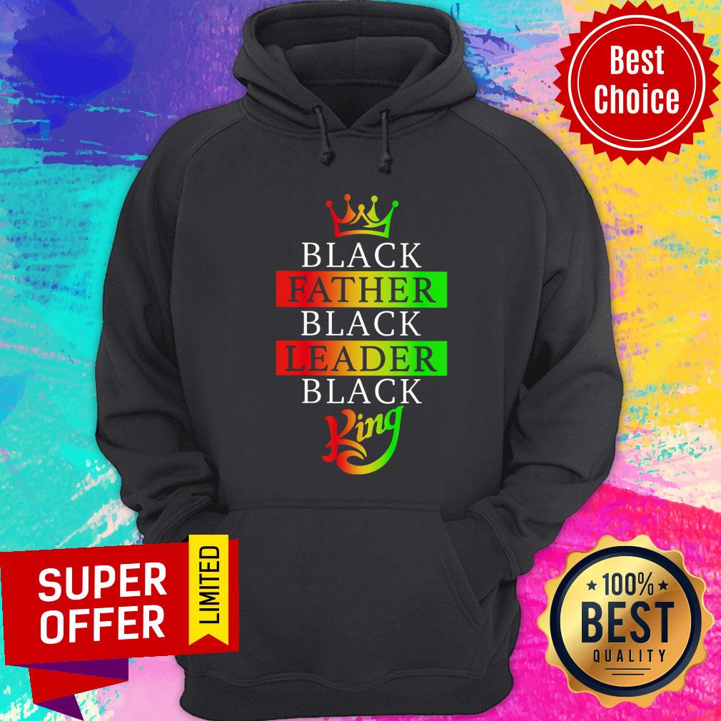 Crown Black Father Leader King Shirt - Image 2