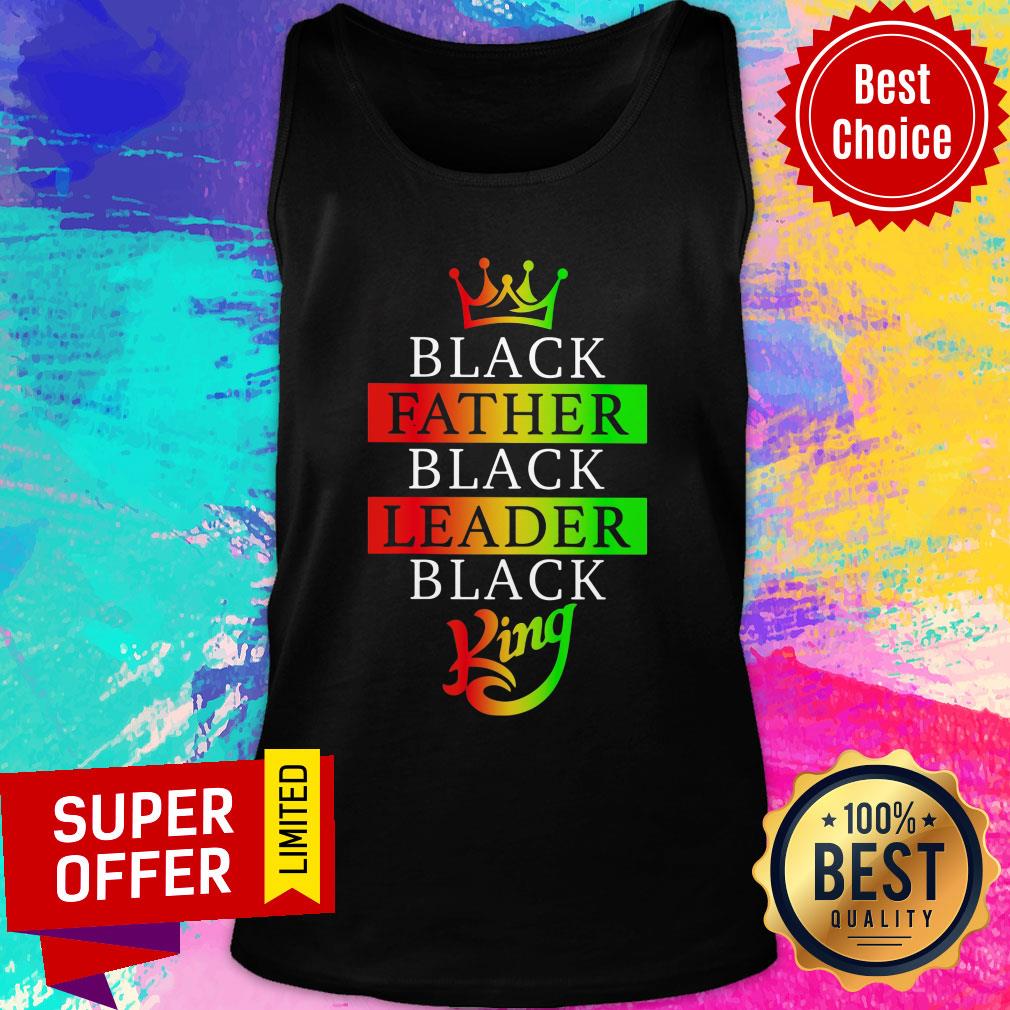 Crown Black Father Leader King Shirt - Image 4
