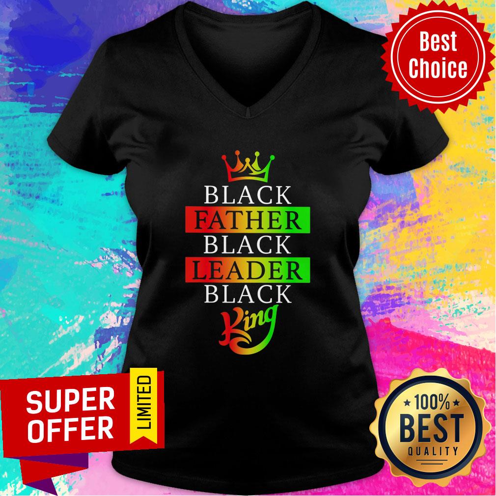 Crown Black Father Leader King Shirt - Image 3