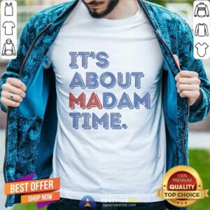 Top Lizzobeeating Wearing Lizzo It's About Madam Time T-Shirt