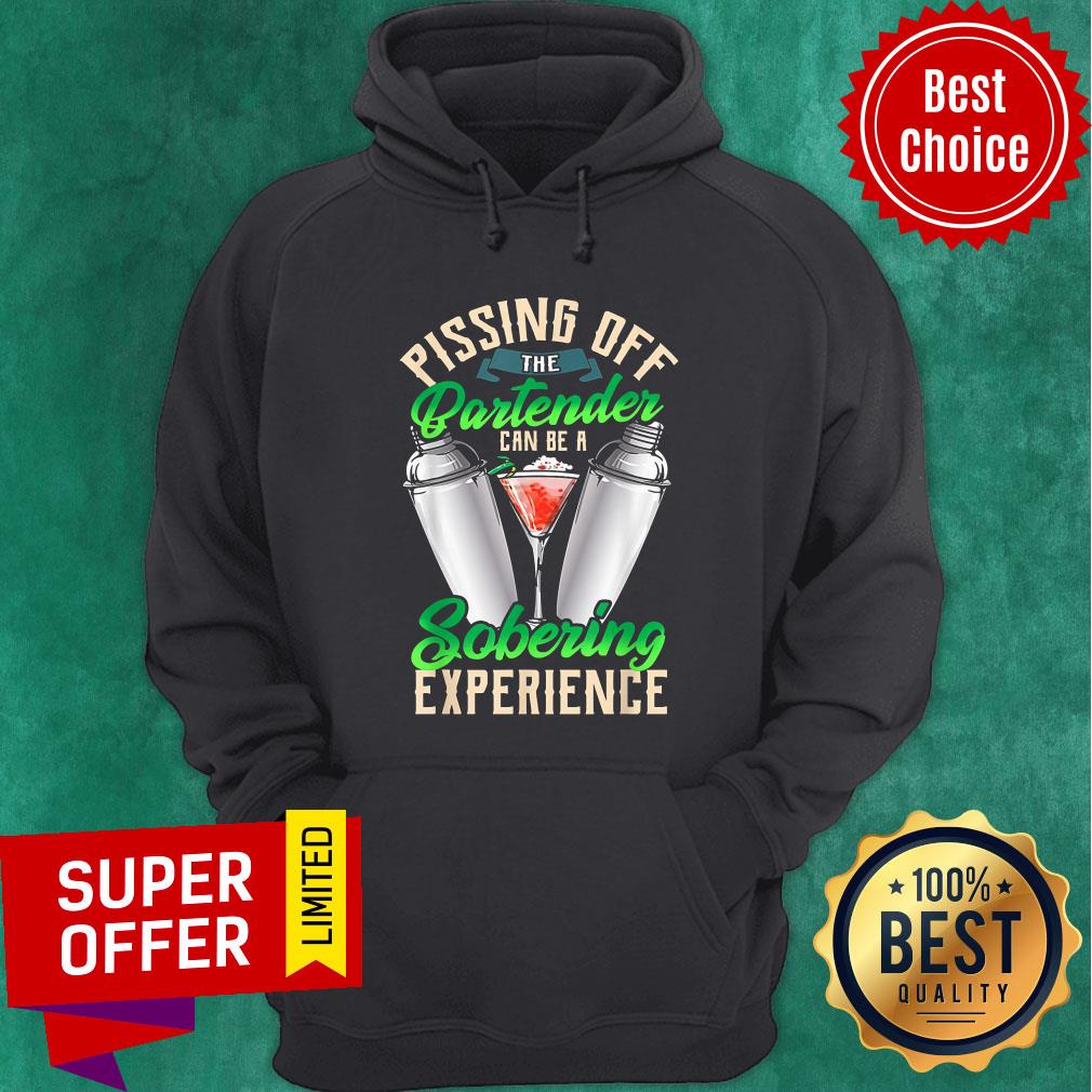 Pissing Off The Bartender Sobering Experience Shirt - Image 4