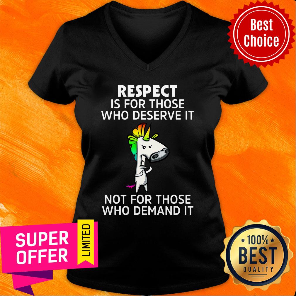 Horse Respect Is For Those Who Deserve It Not For Those Demand Shirt - Image 3