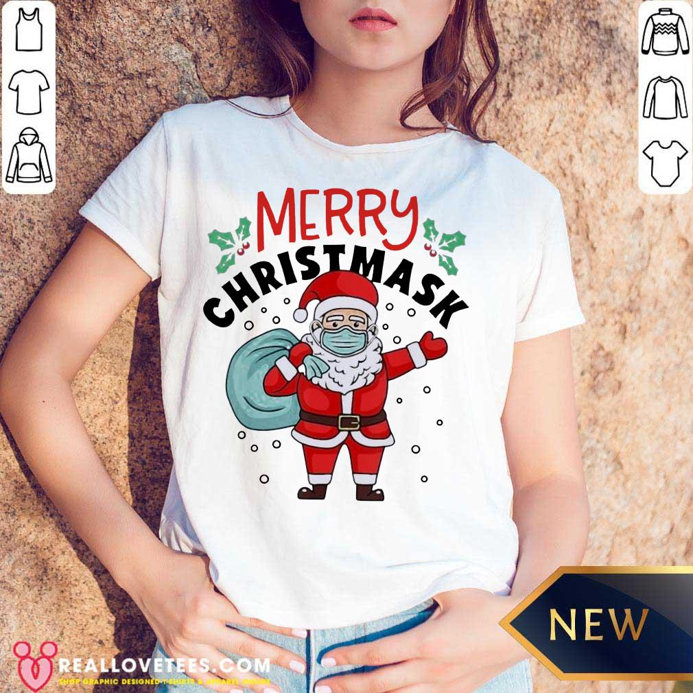 Pro Santa Claus Dabbing Merry Christmas 2020 Shirt - Image 5