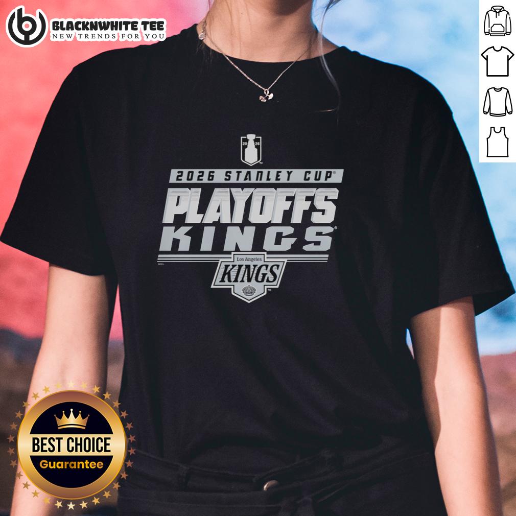 Nice Los Angeles Kings Stanley Cup Playoffs 2026 T-Shirt - Image 3