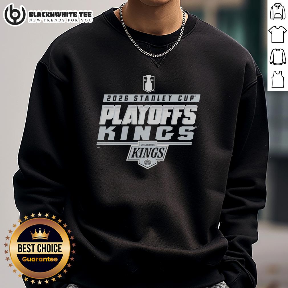 Nice Los Angeles Kings Stanley Cup Playoffs 2026 T-Shirt - Image 5